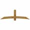 Ekena Millwork Bellingham Rough Sawn Timber Gable Bracket, Western Red Cedar, 84"W x 28"H x 6"D x 6"F, 8/12 Pitch GBW084X28X0606BEL00RWR - alternate 1
